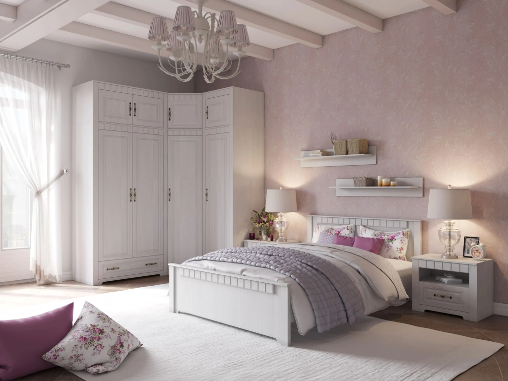 Спальный гарнитур "Прованс" Спальный гарнитур "Прованс"