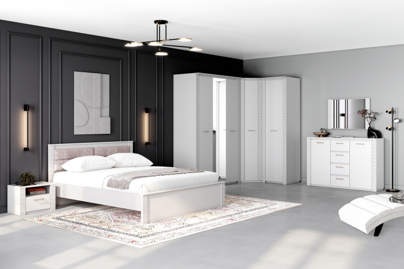 Кровать 1200 "Элана" спальня Персидский жемчуг